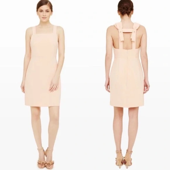 CLUB MONACO Dellena Bow Back Shift Dress - Picture 1 of 6
